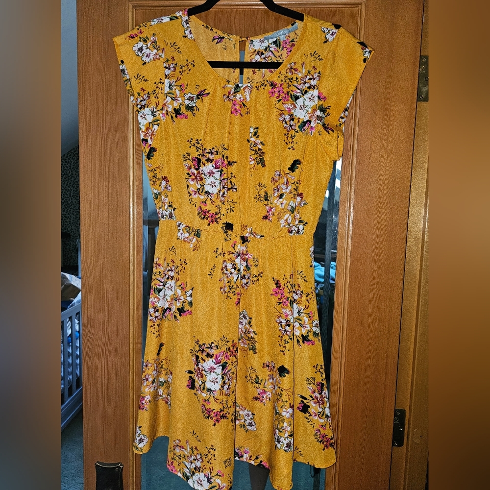 Floral A-Line Skater Sun Dress